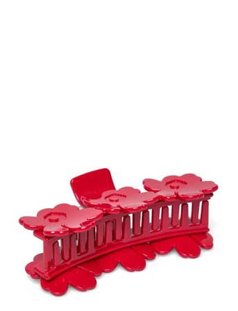 Mini Unikko Hair Clip Red Marimekko