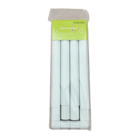 Broderiramme med clips, firkantet broderiramme til broderi, quiltning, nålekunst og korssting