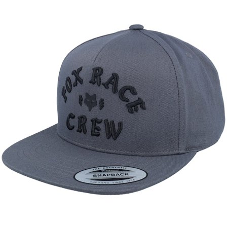 Fox - Grijs snapback Cap - Race Crew Dark Shadow A-Frame Snapback @ Hatstore