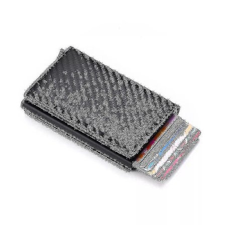 Beskyttelseslæderpung Kort Holder -