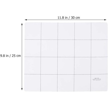 Magnetisk Skruvmatta 300mm x 250mm - Vit