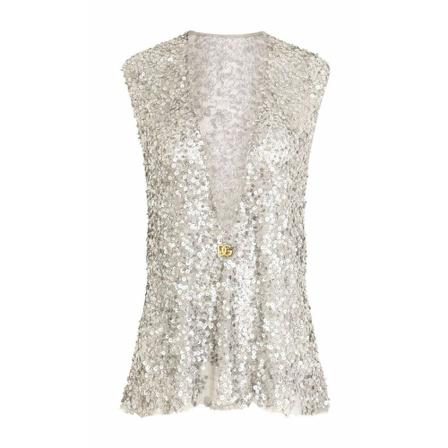 Dolce & Gabbana, Blouses ; Shirts Szary, Kobieta, Rozmiar: S
