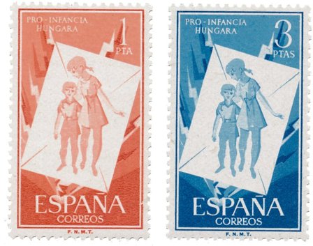 Spanien 1956 - MICHEL 1101/1102 - Postfrisk