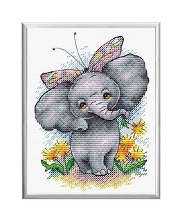 Broderikit Billede Unnikke Dyr - M.P Studia