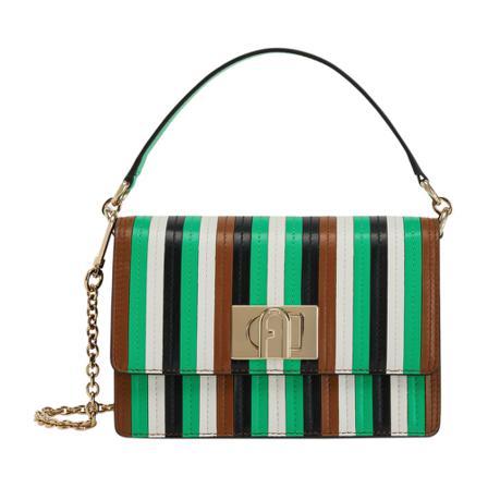 Furla, Cross Body Bags Groen, Dames, Maat:ONE Size