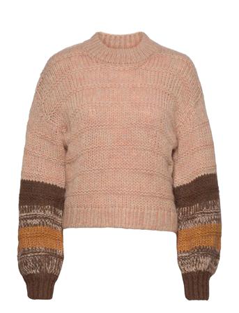 Objhudson L/S Knit Pullover 116 Pink Object