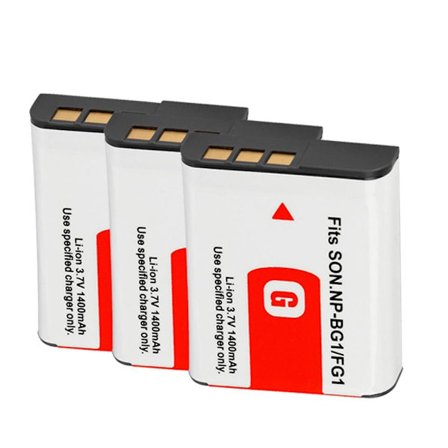 NP-BG1 NP BG1 FG1 Batteri Til Sony DSC-H50 DSC-H55 DSC-H3 DSC-H7 DSC-H9 H10 H20 W100 WX1 Kamerabatteri NPBG1 NPFG1 1400mah