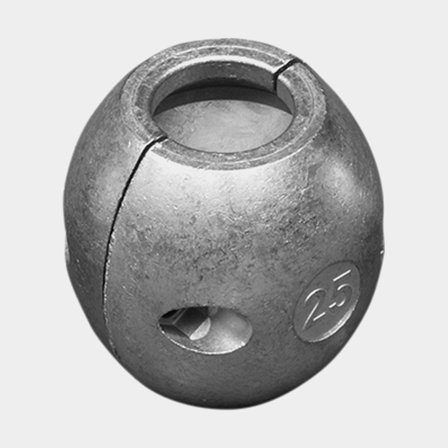 Zinkanod Tecnoseal, till axel, Ø50 mm/Ø93 mm, lång