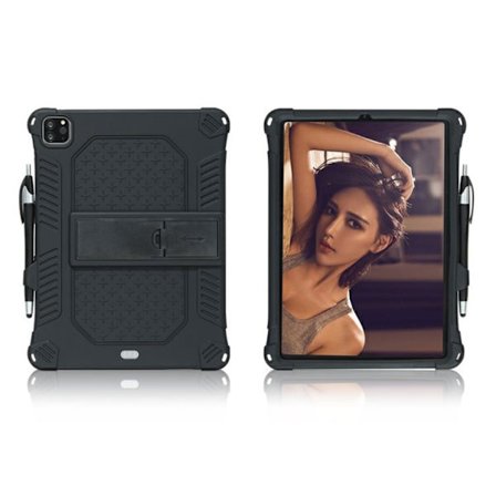 iPad Pro 11 tum (2020) stötsäkert silikonfodral - Svart