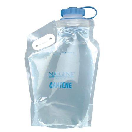 Nalgene Flexible Water Container Cantene 3L water containers Blue OneSize