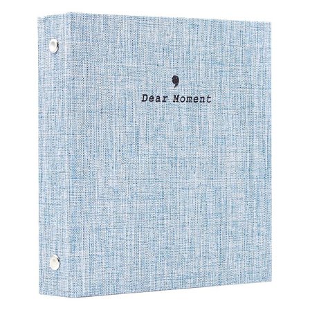 100 lomme fotoalbum for Fujifilm Instax Mini 7s 8 8+ 9 25 50s 70 90, Polaroid Snap Pic-300, Kodak Mini 3 tommers film blå