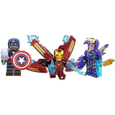 32 kpl Marvel Avengers Super Hero Comic Mini -hahmot Dc Minifigure Lahja lapsille-WELLNGS Colorful