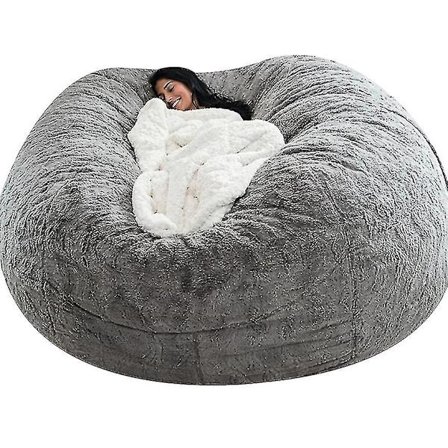 Lazy Sofa Bean Bag Kunstig Pels Bean Bag Bean Sofa