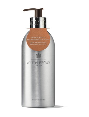 Molton Brown Infinite Bottle Re-Charge Black Pepper Bath & Shower Gel - Nude - 400 ml