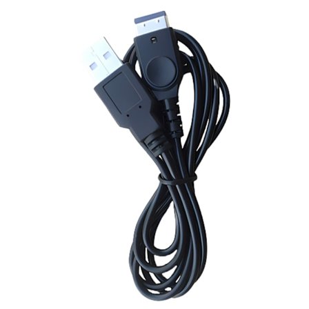 1PC Sort USB Charging Advance Line Cord Opladerkabel til/SP/G