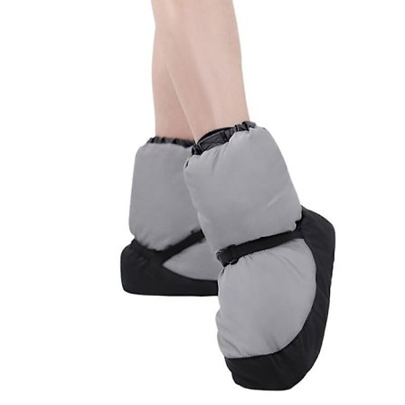 Varma balettdansskor, vadderade korta träningsstövlar, bomullsskor