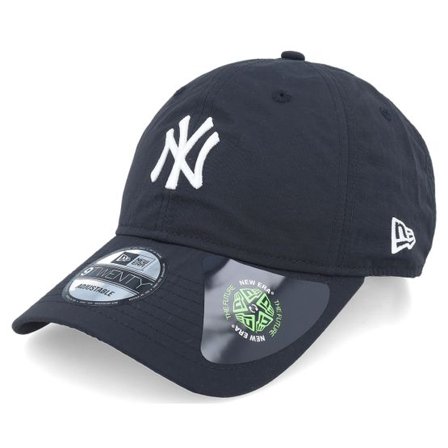 New Era - MLB Svart unconstructed Keps - New York Yankees Recycled 9TWENTY Black/White Dad Cap @ Hatstore