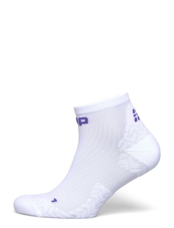 CEP Core Run Ultralight Socks, Low Cut, 4.0 - White - IV