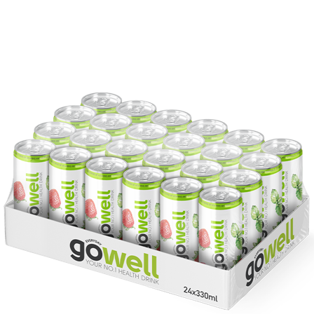 24 x GoWell Functional Drink 24 x 33 cl