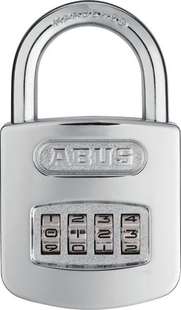 ABUS Prestige Code 160/50 kombinasjonslås 50 mm, 4 ruller, Dør- & vindusbeslag