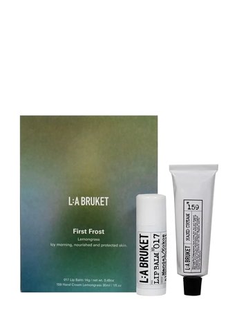 L:a Bruket Gift Box Xmas First Frost Lg 14Ml Lip/30Ml Hand 44.00 Ml - Nude - 44 ML