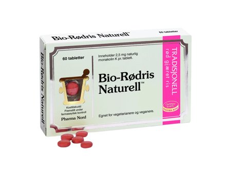 Pharma Nord Bio-Rødris Naturell, 60 stk.