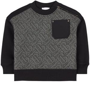 Kids - Burberry Black Tilly Logo Sweatshirt - Jumpers and knitwear - 10 years - Black
