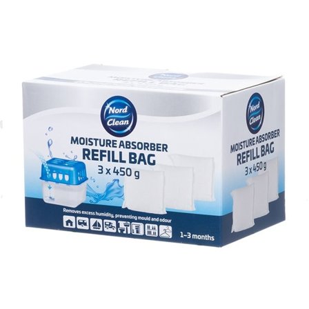 Refill til affugter - 3-pak med 450 g