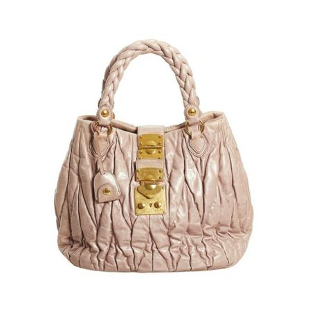 Miu Miu Pre-owned, Pre-owned Tote Bags Roze, Dames, Maat:ONE Size