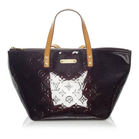 Louis Vuitton Vintage Pre-owned Bellevue PM Taske Lilla, Dame Vintage Tasker, Størrelse: ONE Size
