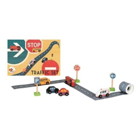 Road tape med biler - glæden ved at lege