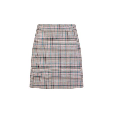 Girls On Film Dam/Dam Avenue Check Kjole 8 UK Grå