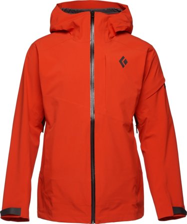 Black Diamond Men's Recon Stretch Ski Shell Men unlined ski jackets Orange L