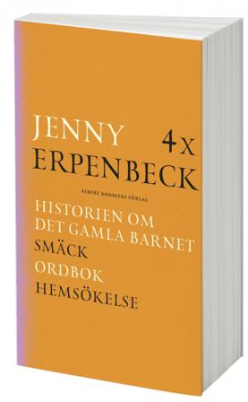 4 x Erpenbeck : Historien om det gamla barnet; Smäck; Ordbok; Hemsökelse - Bok av Jenny Erpenbeck - Kartonnage