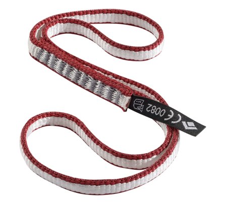 Black Diamond 10 mm Dynex Runners 30 cm Mountaineering equipment Red OneSize