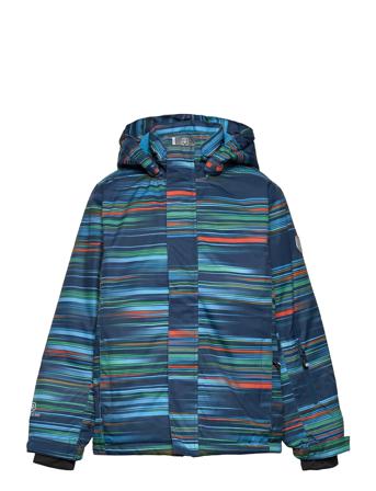 Ski Jacket Aop, Af 10.000 Blue Color Kids