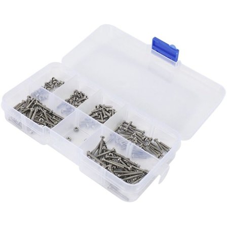 230 stk M2 sekskantet 304 rustfritt stål hettebolt skrue mutter sett