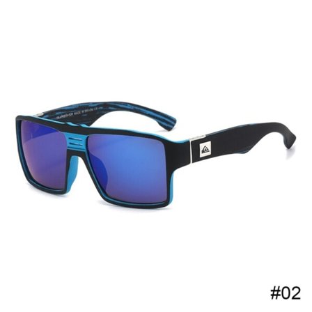 Muoti trendi aurinkolasit miehet naiset ulkoilu iso neliö kehys ylikokoinen urheilu suojalasit