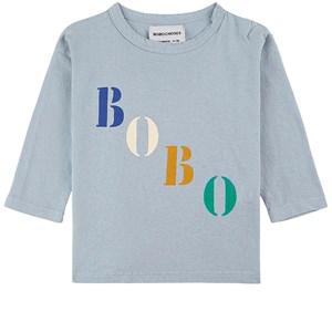 Kids - Bobo Choses Light blue Bobo Diagonal T-Shirt 12-18 Months - Tops - 12-18 months - Blue