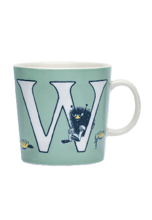 Arabia Muminmugg 40 cl ABC C Kök & matlagning Grön 0,4 L