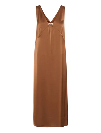 Gzjessie Dress Brown Gestuz