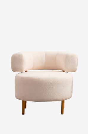 Homitis - Wing Chair-Pekin - Valkoinen - Nojatuolit - - Homeroom