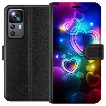 Yhteensopiva Lompakkokotelo Xiaomi Xiaomi 12T Pro NeonRakkaus