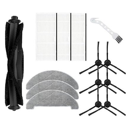 S9 robotdammsugare huvudsidoborste filter moppduk ersättningstillbehör