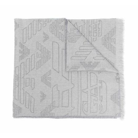 Emporio Armani, Winter Scarves Szary, Mężczyzna, Rozmiar: ONE Size