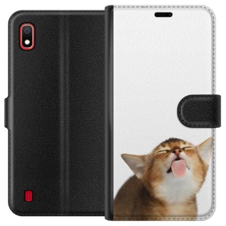 Samsung Galaxy A10 Lommeboketui Katten holder deg ren