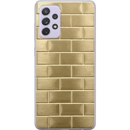 Mobilskal till Samsung Galaxy A52s 5G med Gyllene Murstenar