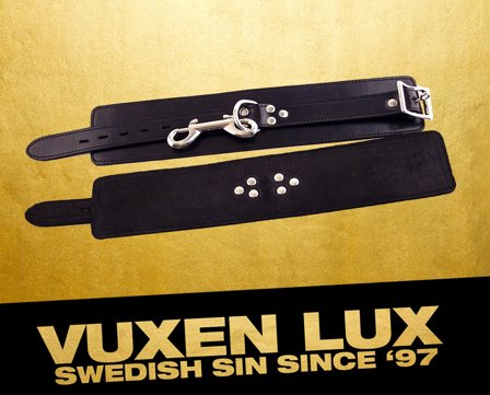 Vuxen Lux: Exquisite Leather Ankle Cuffs - Sexleker Vuxen: Bondage & Fetish