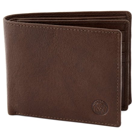 Brown California Slim Wallet for Men - Wallets