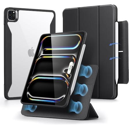 ESR iPad Pro 13 2024 Etui 2-i-1 Magnet Rebound Hybrid Sort